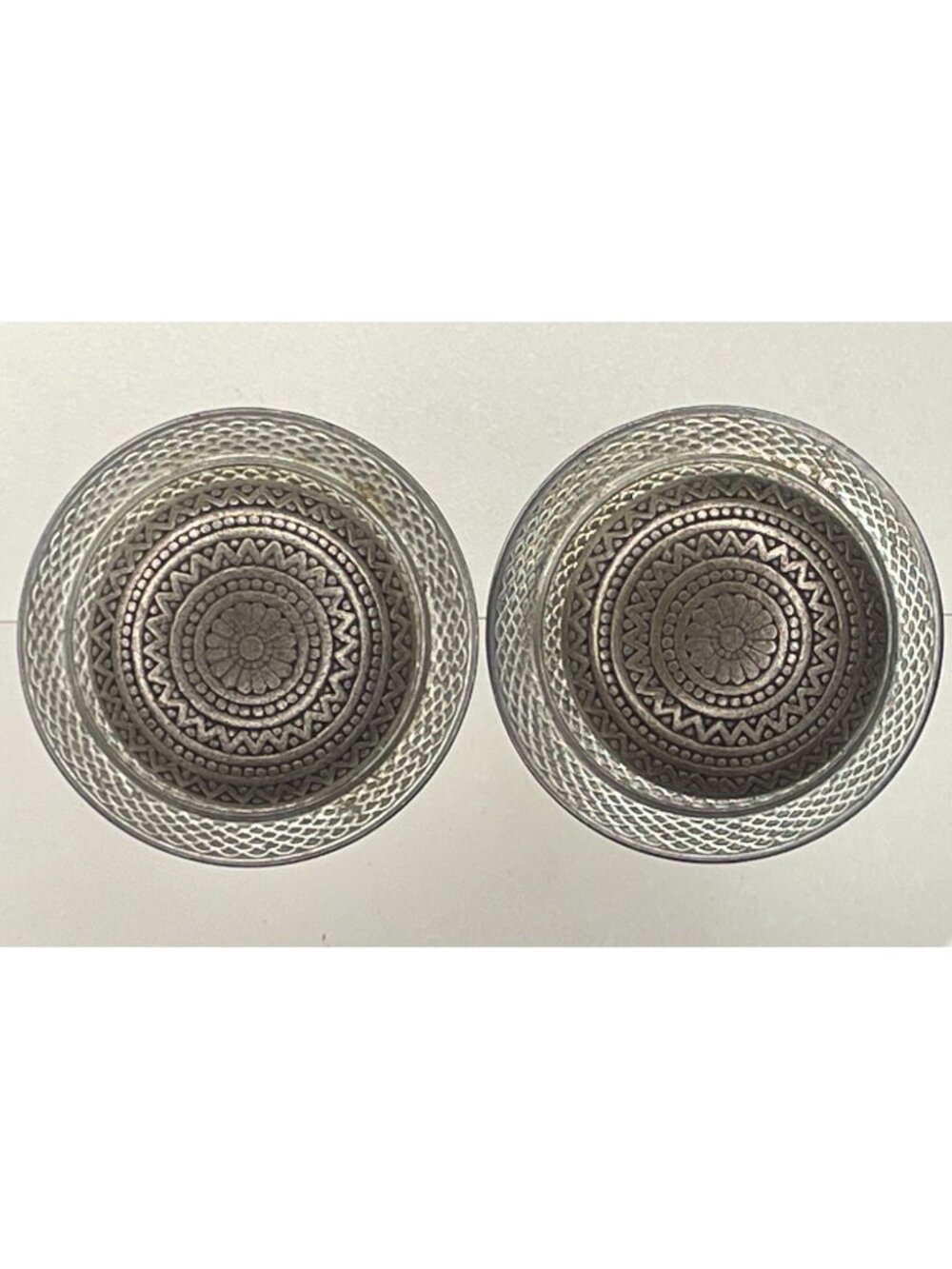Vintage Babiole Signed Concentric Shield Boho Couture Statement Clip On Earrings